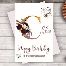 Personalised Birthday Card