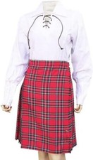 Women’s Tartan Kilt Skirt
