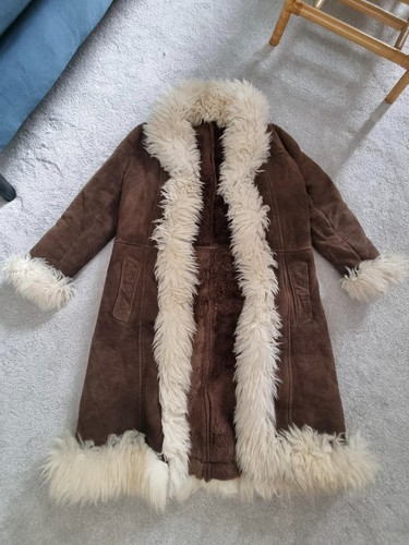 Genuine vintage sheepskin - genuine, &