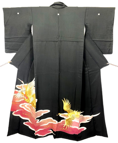 Vintage japan kurotomesode - vintage,