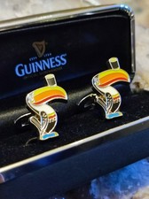 Guinness 'Toucan'  Cufflinks