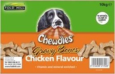 Fold Hill Chewdles Chicken Gravy Bones Dog Biscuits | Dogs