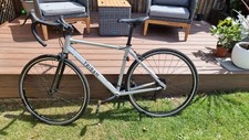 Triban RC100 Road Bike in Silver - Medium Women's - used once.