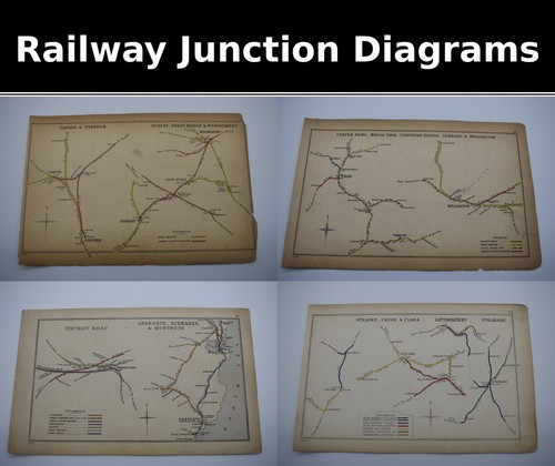 Railway junction diagram - railway,