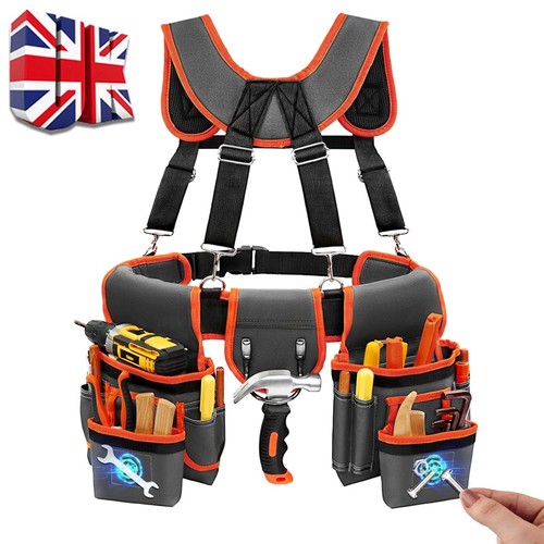 Tool belt with padded - with,