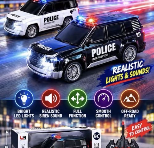Police car lights - rc, car,lights