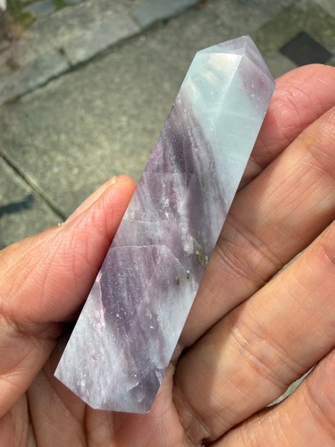 Lepidolite with rubilite