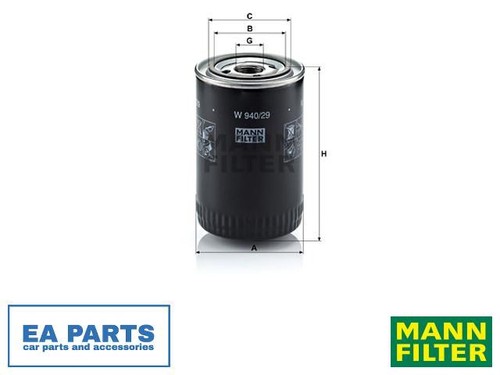 Oil filter for - filter, 911