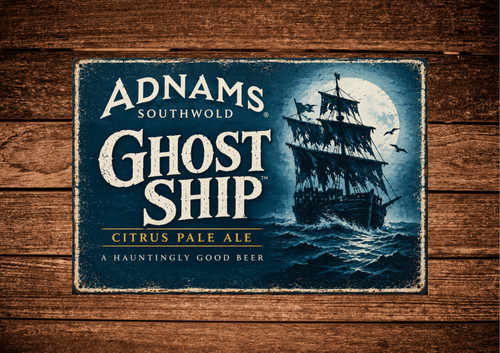 Adnams ghost ship - adnams, metal