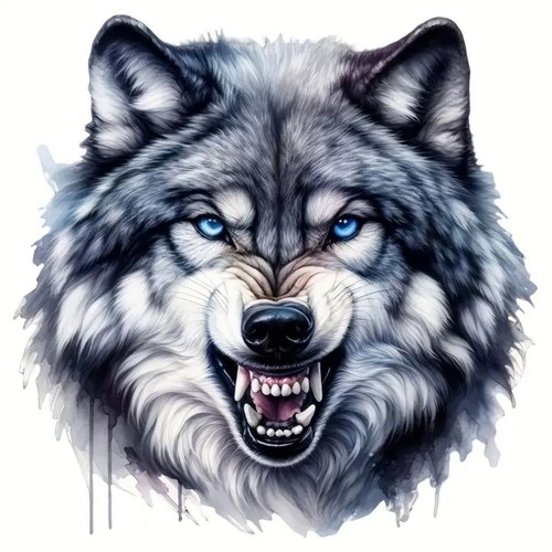 Waterproof growling wolf car - growling,