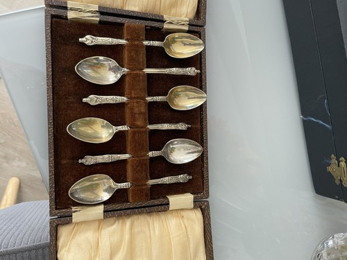 Epns silver plate spoons - silver, set