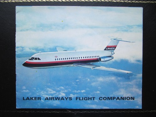 Laker airways safety card - laker,