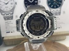 1990's CASIO Pro Trek PRT-40 (1470) Japan M Triple Sensor Compass Alti Baro 55mm