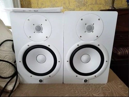 Yamaha hs8 white pair - yamaha, w