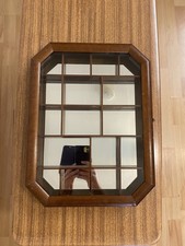 Beautiful Vintage 5 Tier Curio Cabinet Showcase Display Shelf With Glass Front