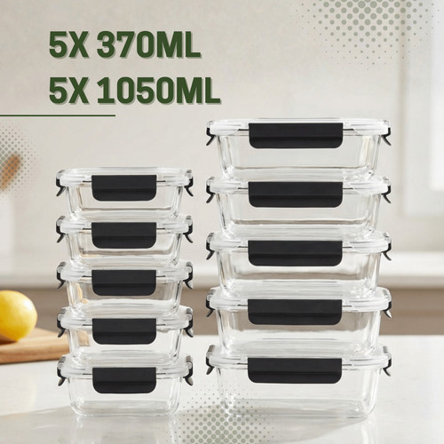 Glass food storage - glass,