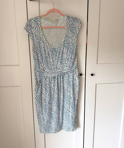 Boden 14r white - 14r, polka