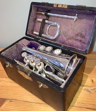 POCKET CORNET.  Antique