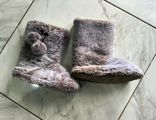 Women grey faux - women’s, fur