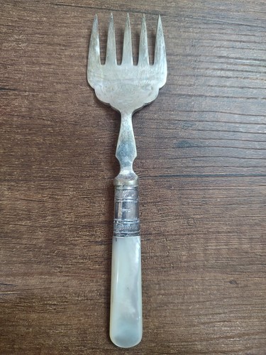 Antique epns fish serving - epns,