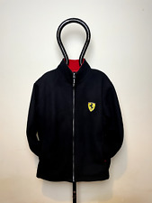 90s FERRARI OFFICIAL MERCHANDISE FLEECE JACKET L AUTOMOBILIA MICHAEL SCHUMACHER