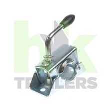 34mm Trailer Clamp, Jockey Wheel Clamp, Prop, Steel, Erde, Maypole