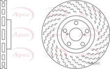 Apec Brake Disc Front Single