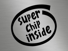 Superchips Inside Race Tuning Performance vinyl decals Window stickers car van
