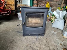 ARADA FARRINGDON STOVE COLOUR BLACK SMALL WOOD BURNER GOOD CONDITION