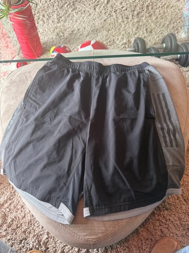 Adidas grey running - grey, shorts