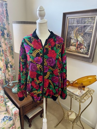 Vintage 90s floral chain - 90s,