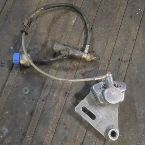 Rear ajp oem brake caliper - brake,