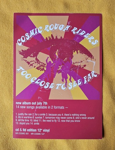 Cosmic rough riders - rough, close