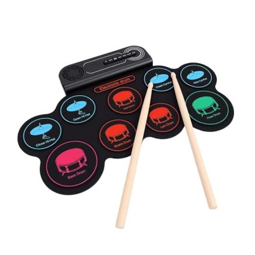 Electronic drum set portable - set,