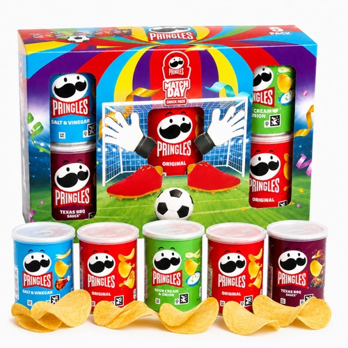 Assorted pringles crisps - pringles,