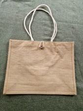Plain jute shopping bags - x,
