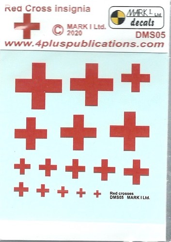 Mark decals red - mark, i
