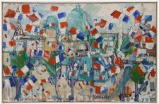 Framed Mid 20th Century Oil -