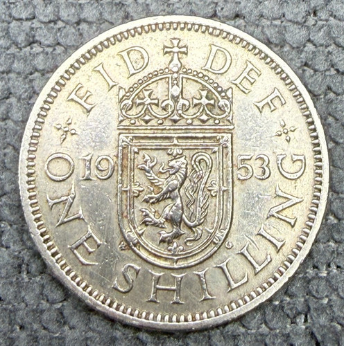 1953 one shillings - -,
