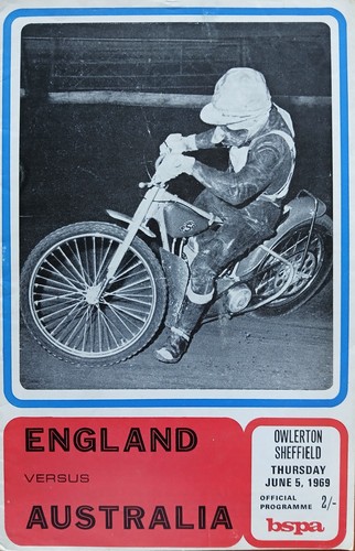 Sheffield speedway programme - sheffield,
