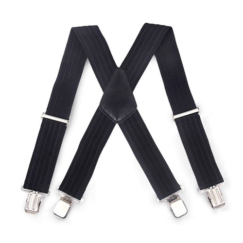 50mm black stripe heavy duty - black,