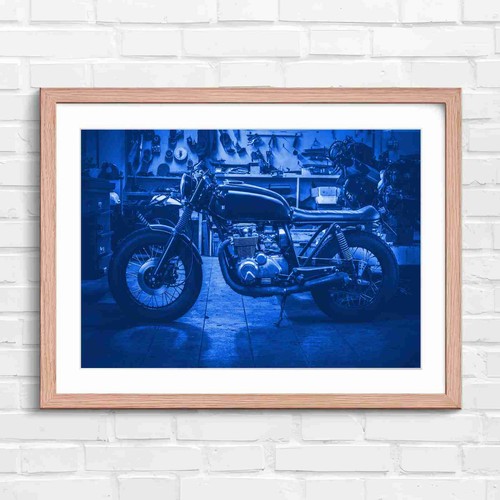 Custom vintage motorcycle - custom,