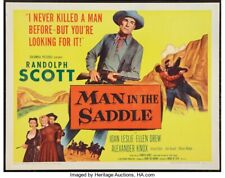 Man In The Saddle Starring Randolph Scott, John Russell, Ellen Drew