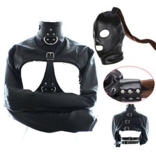 PU Leather Straight Jacket