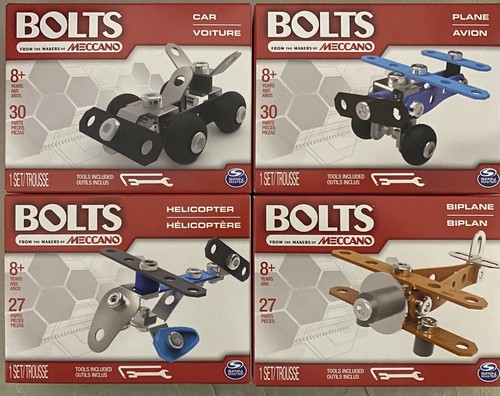 Lot meccano bolts - of, 4