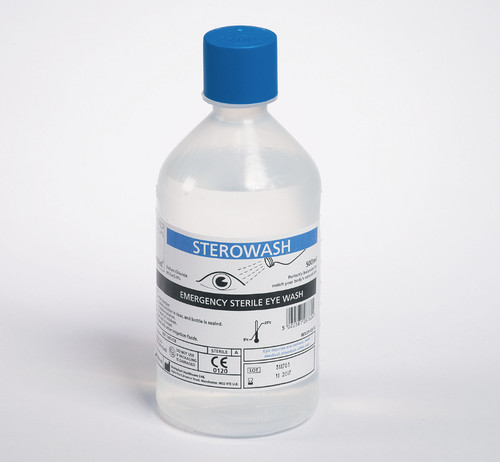 Sterile eye wash solution - eye,