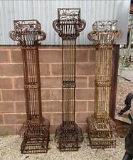 Vintage Iron Garden Column Pillar Planter - Reclaimed Stock from Wedding Venue