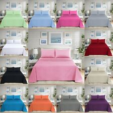 Luxury Flat Sheet Soft Poly