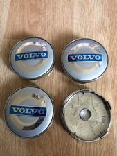 4x VOLVO Alloy Wheel Centre