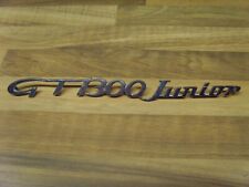 Alfa Romeo GT1300 Junior badge